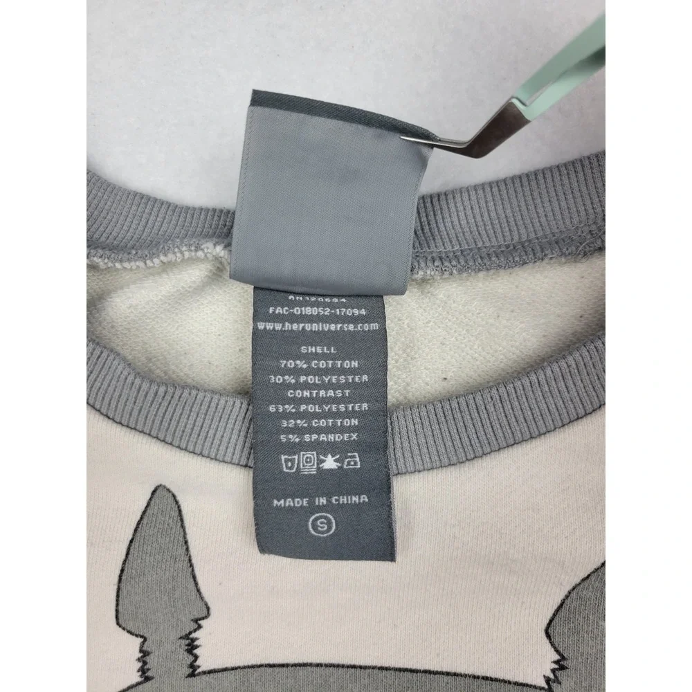 My Neighbor Totoro Studio Ghibli Miyazaki Anime Her Universe Sweatshirt Womens S